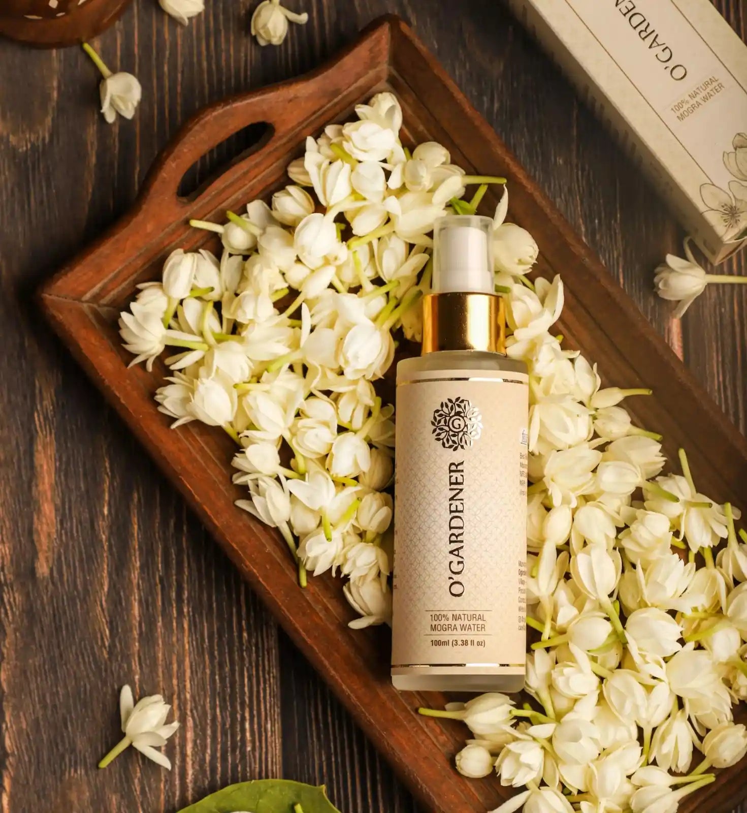 Jasmine/Mogra Water (Glass Bottle Spray)