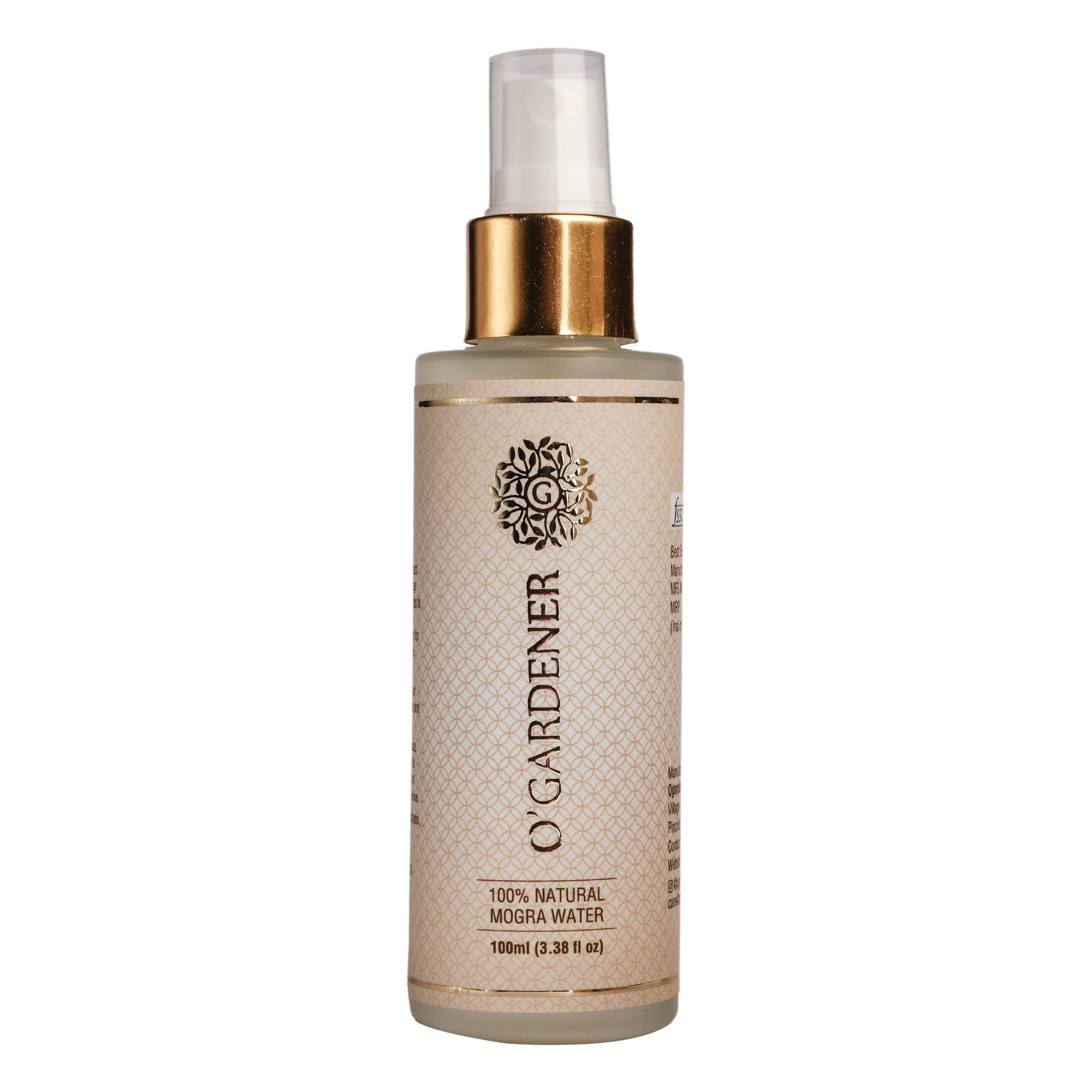 Jasmine/Mogra Water (Glass Bottle Spray)