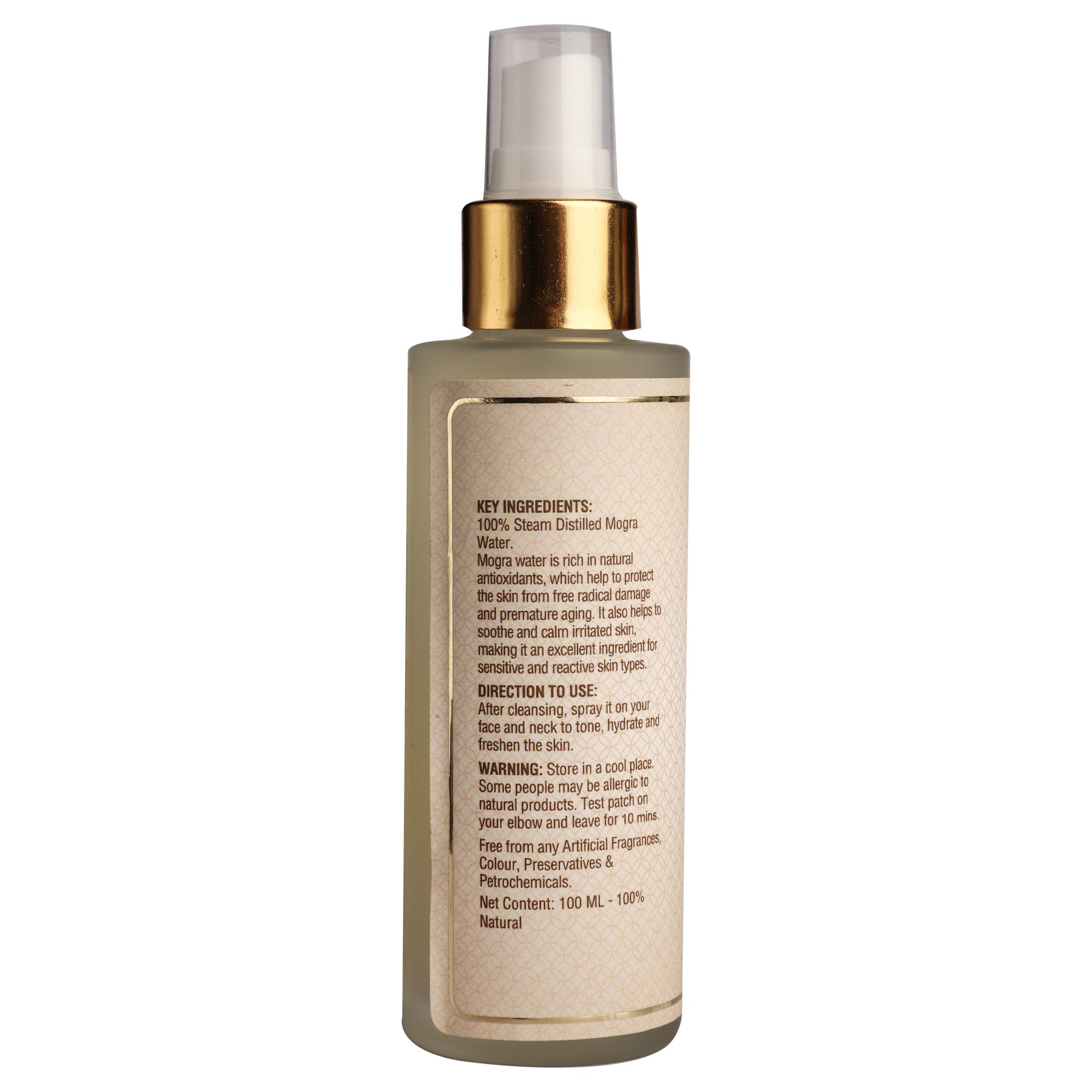 Jasmine/Mogra Water (Glass Bottle Spray)