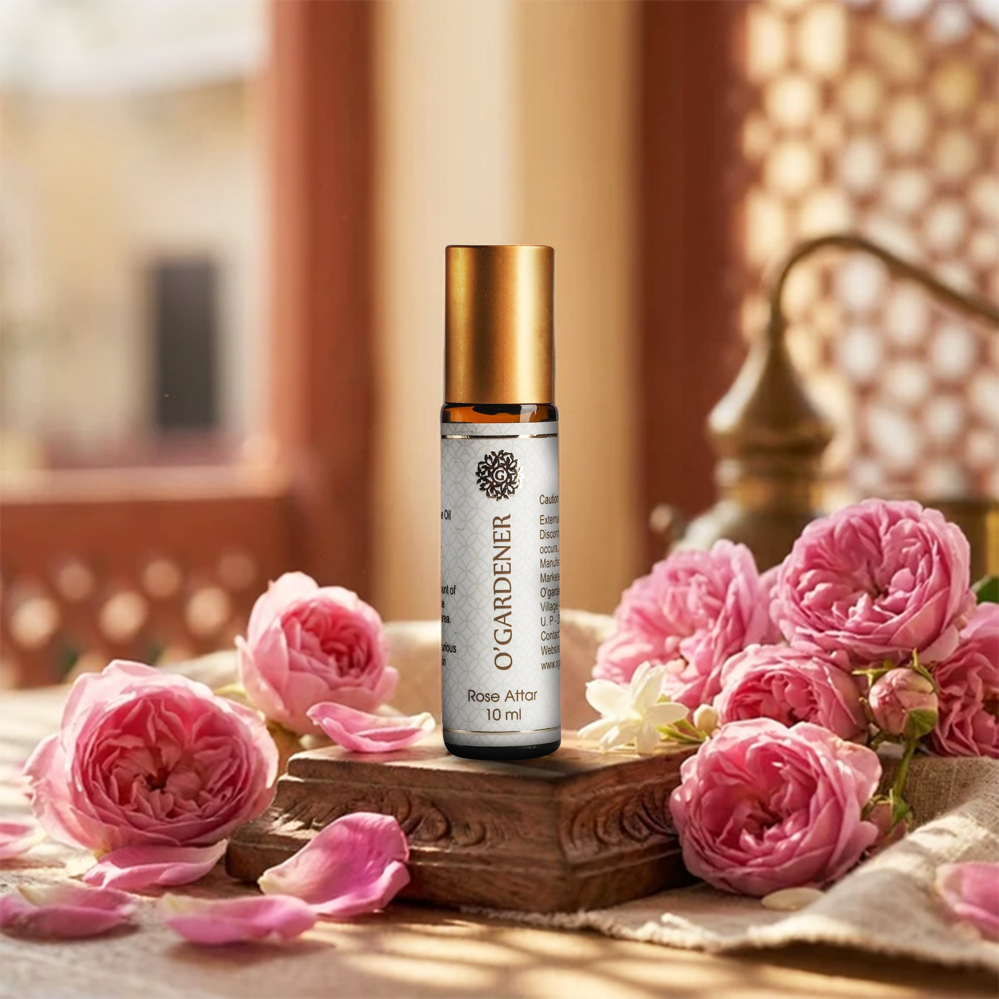 Rose on sandalwood Base