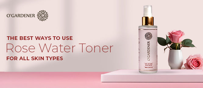 Rose water toner