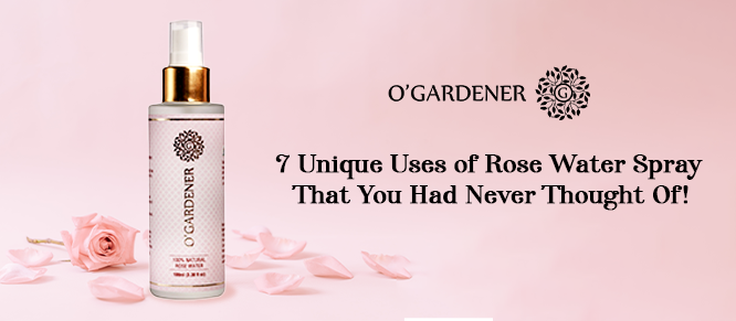 7 Unique Uses of Rose Water Spray That You Had Never Thought Of!
