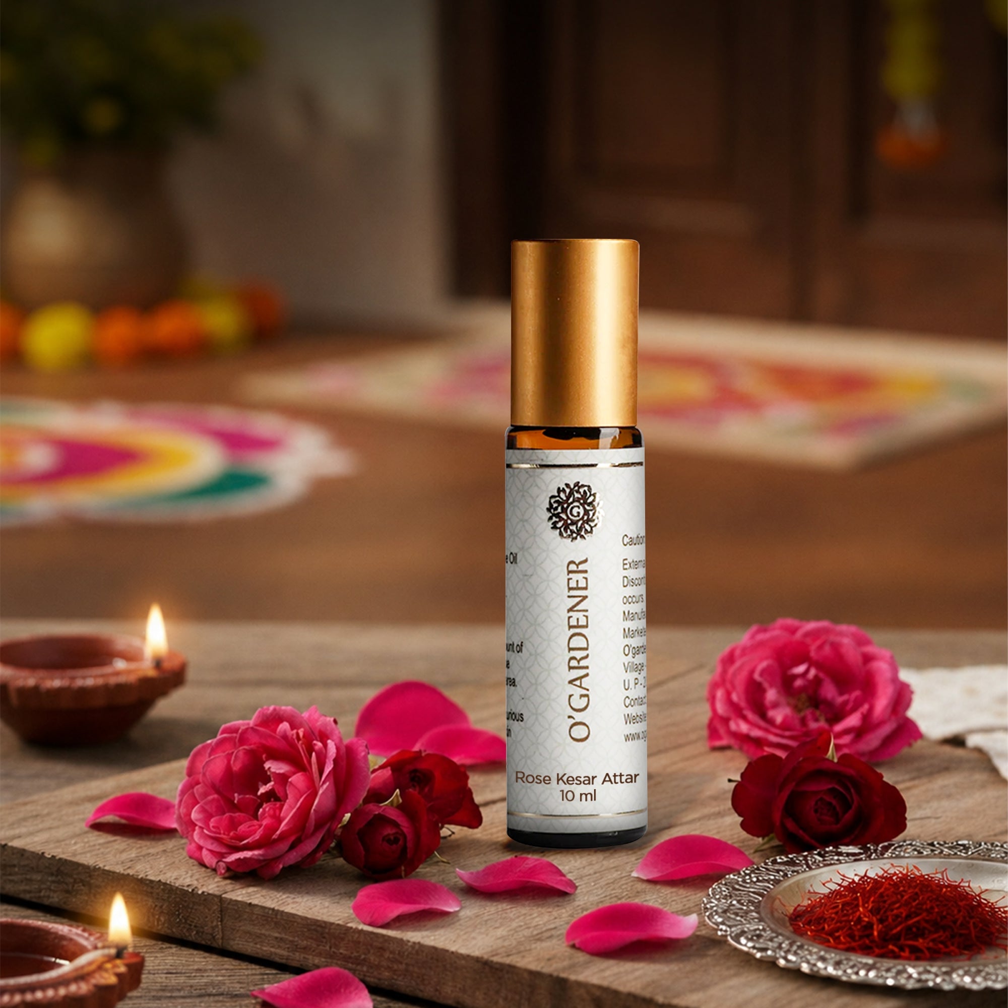 Rose Kesar Attar - 10ml