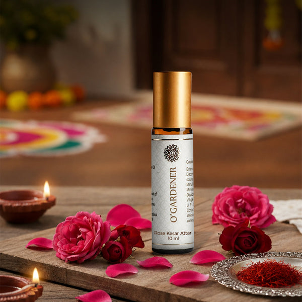 Rose Kesar Attar - 10ml