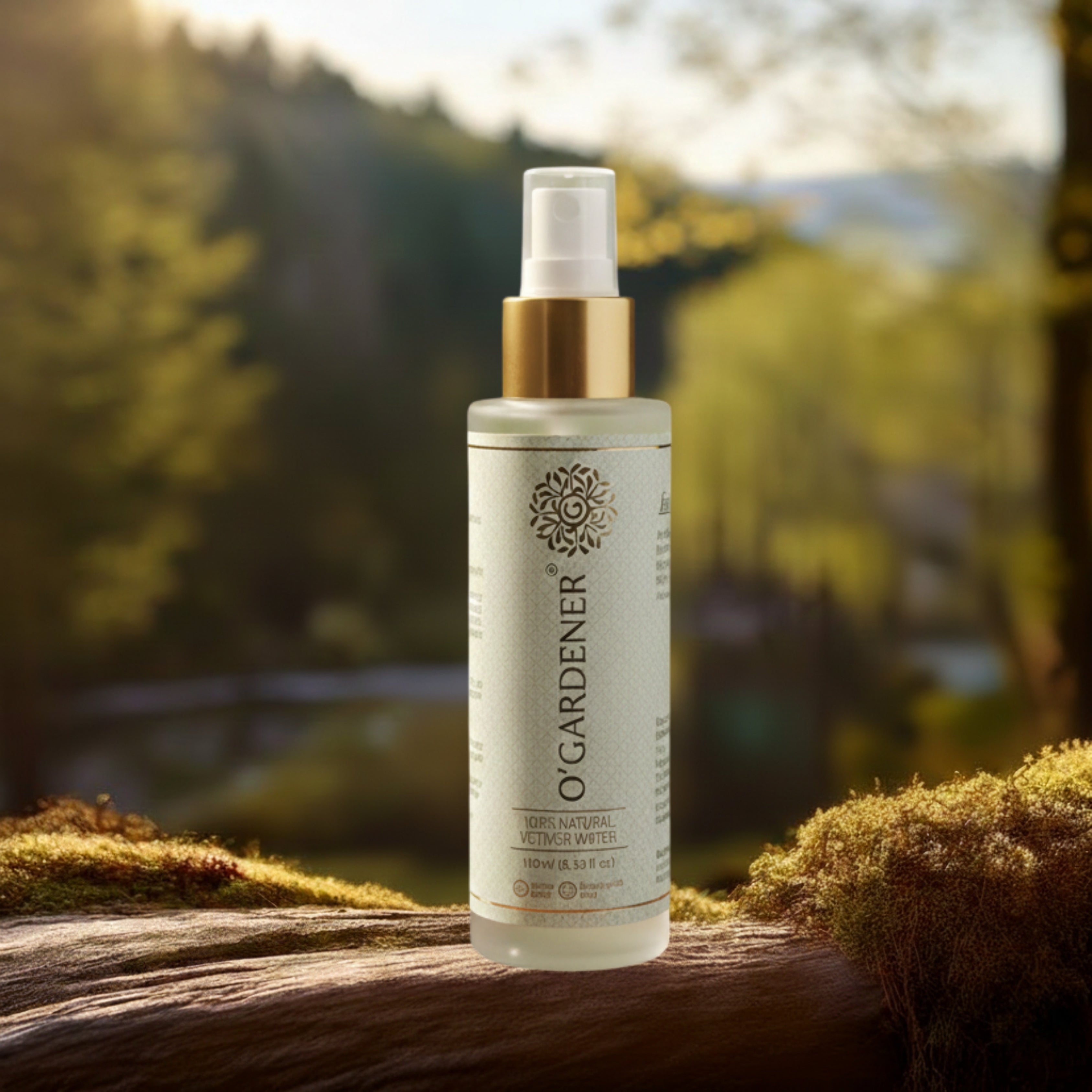 Edible Vetiver / Khus Water (Glass Bottle Spray)